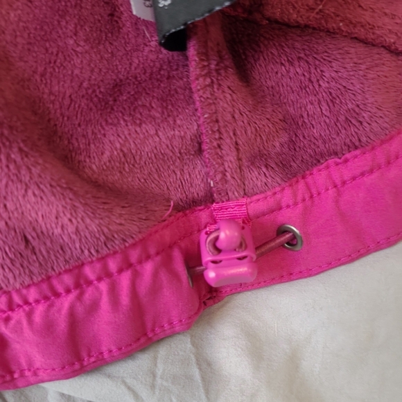 Double Diamond Women's SZ Med winter ski jacket fuschia w/muted floral print - Picture 11 of 12